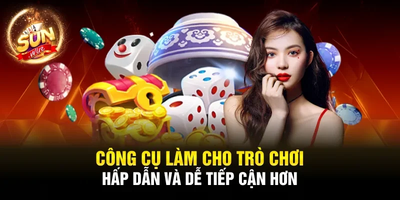 Công cụ làm cho trò chơi hấp dẫn và dễ tiếp cận hơn